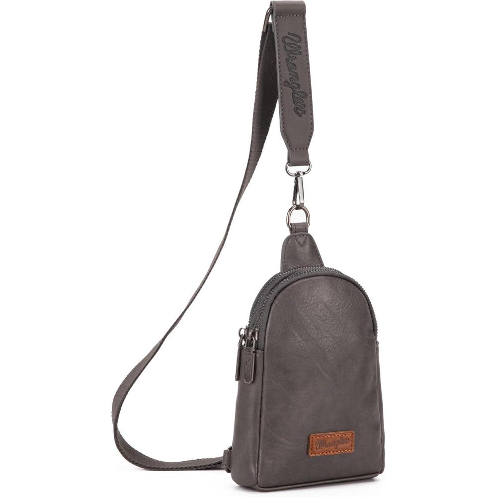 imageWrangler Small Sling Bag for Women Crossbody Bags Fanny Pack Chest BagWG87210GY