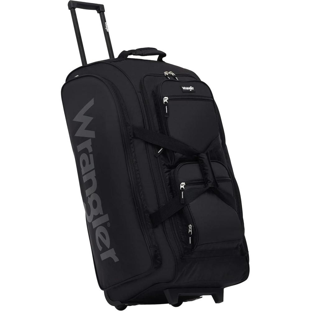 imageWrangler Wesley Rolling Duffel BagBlack