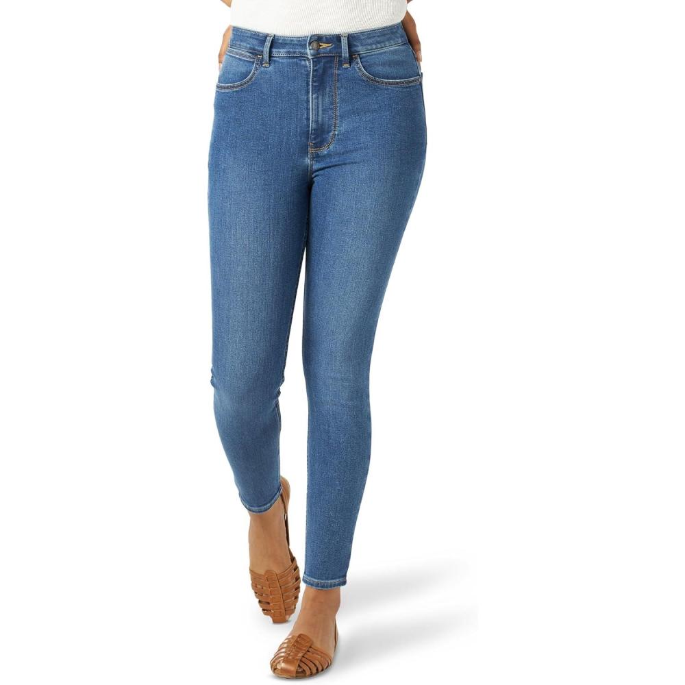 imageWrangler Womens High Rise Unforgettable Skinny JeanCloud