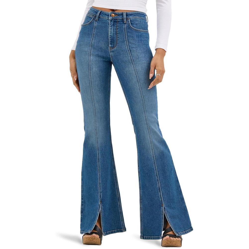 imageWrangler Womens HighWaisted Fierce FlareCarolina