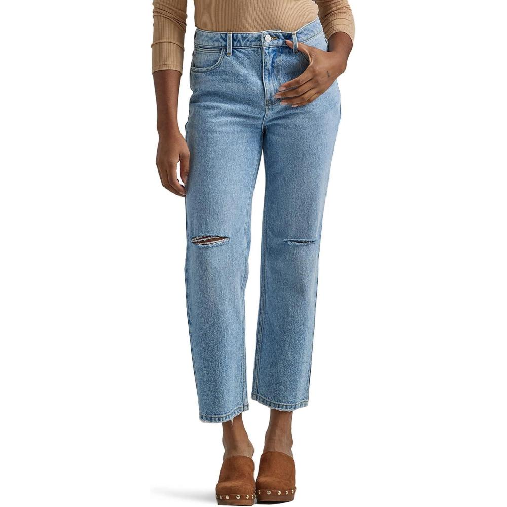 imageWrangler Womens Straight Crop JeanStarcrossed