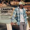ATG Mens Campsite Button-Down Plaid Shirt(Forest)