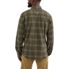 ATG Mens Campsite Button-Down Plaid Shirt(Forest)