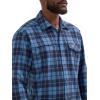 ATG Mens Campsite Button-Down Plaid Shirt(Harbor)