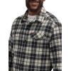 ATG Mens Campsite Button-Down Plaid Shirt(Jet)