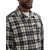 ATG Mens Campsite Button-Down Plaid Shirt(Jet)