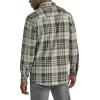 ATG Mens Campsite Button-Down Plaid Shirt(Walnut)