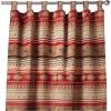CARSTENS, INC. Woven Chenille Curtain Panel Set, 2 Panels (54″ x 84″ Each), Wrangler Mesa Daybreak(Flying Horse)