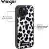 WITHit Wrangler® MagSafe Compatible Case for iPhone 15, Western Cow Print Design, Durable Resin Protective Cover for iPhone 15 Series (iPhone 15 Pro)