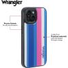 WITHit Wrangler® Multi-Striped Phone Case for iPhone 15/15 Pro/15 Pro Max, Western Design, MagSafe Compatible (Canyon Fade, iPhone 15 Pro)(Wildflower Ridge)