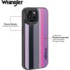 WITHit Wrangler® Multi-Striped Phone Case for iPhone 15/15 Pro/15 Pro Max, Western Design, MagSafe Compatible (Ridge Bloom, iPhone 15)
