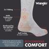 Wrangler – 365 Men’s Crew Socks – Full Cushion Socks for All-Day Comfort – Fits Sizes 6-12(Grey)