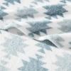 Wrangler – Blanket, Super Soft Plush Bedding, Yellowstone Inspired Throw Blanket for Couch or Bed (Navajo Light Blue, 50″ x 70″)(Canyon Ikat Blue)