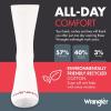 Wrangler – Mens Socks – Cushion Work Crew Socks Size 6-12 -12 Pack(White)