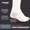 Wrangler – Mens Socks – Cushion Work Crew Socks Size 6-12 -12 Pack(White)