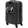 Wrangler 20″ Astral Hardside Carry-On Luggage, Black(Black)