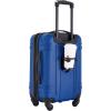 Wrangler 20″ Astral Hardside Carry-On Luggage, Black(Classic Blue)
