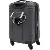 Wrangler 20″ Astral Hardside Carry-On Luggage, Black(Dark Shadow)