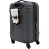 Wrangler 20″ Astral Hardside Carry-On Luggage, Black(Dark Shadow)