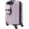 Wrangler 20″ Astral Hardside Carry-On Luggage, Black(Lilac)