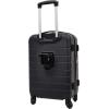 Wrangler 20″ Smart Spinner Carry-On Luggage With Usb Charging Port(Black)
