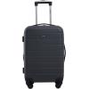 Wrangler 20″ Smart Spinner Carry-On Luggage With Usb Charging Port(Dark Shadow)