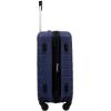 Wrangler 20″ Smart Spinner Carry-On Luggage With Usb Charging Port(Navy Blue)