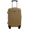Wrangler 20″ Smart Spinner Carry-On Luggage With Usb Charging Port(Wood Thrush)