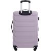 Wrangler 5 Piece Luggage & Travel Accessories Set, Red(Burnished Lilac)