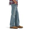 Wrangler Authentics Boys’ Boot Cut Jean, Stonewash Indigo, 10