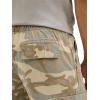 Wrangler Authentics Men’s Cargo Short(Jungle Neutral Gray Camo)