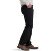 Wrangler Authentics Mens Classic 5-Pocket Relaxed Fit Cotton Jean(Black)