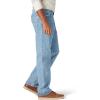 Wrangler Authentics Mens Classic 5-Pocket Relaxed Fit Cotton Jean(Stone Bleach)