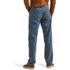 Wrangler Authentics Mens Classic 5-Pocket Relaxed Fit Cotton Jean(Stonewash)