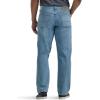 Wrangler Authentics Mens Classic 5-Pocket Relaxed Fit Flex Jean(Bleached Denim Flex)
