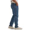 Wrangler Authentics Mens Classic 5-Pocket Relaxed Fit Flex Jean(Dark Stonewash Flex)