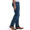 Wrangler Authentics Mens Classic 5-Pocket Relaxed Fit Flex Jean(Military Blue Flex)