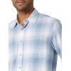 Wrangler Authentics Men’s Cloud Flannel Woven Shirt(Faded Denim)