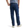Wrangler Authentics Mens Comfort Flex Waist Relaxed Fit Jean(Dark Stonewash)