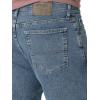 Wrangler Authentics Mens Comfort Flex Waist Relaxed Fit Jean(Light Stonewash)
