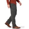 Wrangler Authentics Men’s Fleece Lined Cargo Pant(Anthracite Twill)