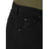 Wrangler Authentics Men’s Fleece Lined Five Pocket Jean(Black Denim)