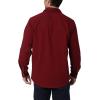 Wrangler Authentics Men’s Long Sleeve Classic Woven Shirt(Cabernet)