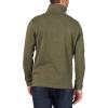 Wrangler Authentics Men’s Long Sleeve Fleece Quarter-Zip(Olive Night)