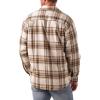 Wrangler Authentics Mens Long Sleeve Sherpa Lined Shirt Jacket(Birch)