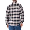 Wrangler Authentics Mens Long Sleeve Sherpa Lined Shirt Jacket(Caviar)
