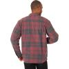 Wrangler Authentics Mens Long Sleeve Sherpa Lined Shirt Jacket(Current Heather)
