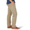 Wrangler Authentics Men’s Premium Relaxed Fit Straight Leg Cargo Pant(British Khaki)