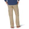 Wrangler Authentics Men’s Premium Relaxed Fit Straight Leg Cargo Pant(British Khaki)
