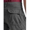 Wrangler Authentics Men’s Premium Twill Cargo Short(Anthracite Twill)